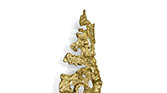 CAY | Gold Brass Modern Classic Wall Light by BRABBU